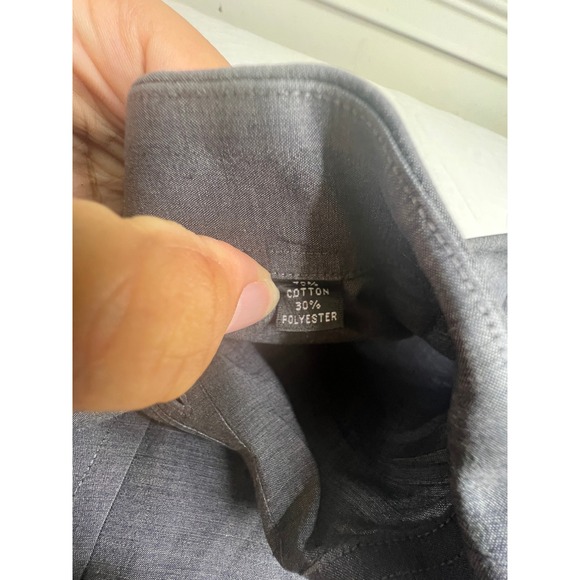 Batistini Mens Long Sleeve Button Down Dress Shirt Size 39/40 Gray Cotton Blend‎ - Picture 3 of 10